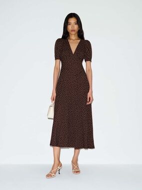 Reformation | Dresses | Reformation Carol Knit Dress Black Size M